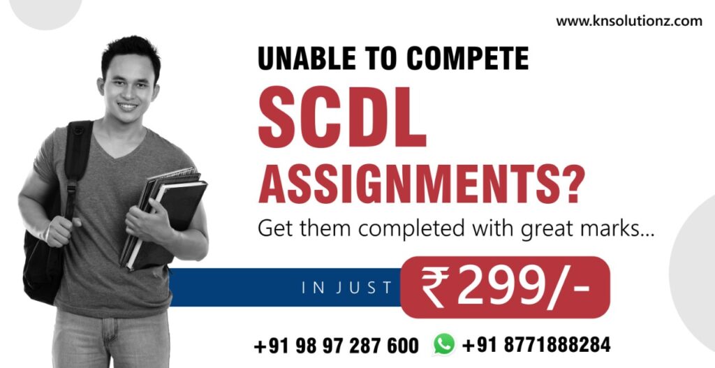 scdl hrm assignment